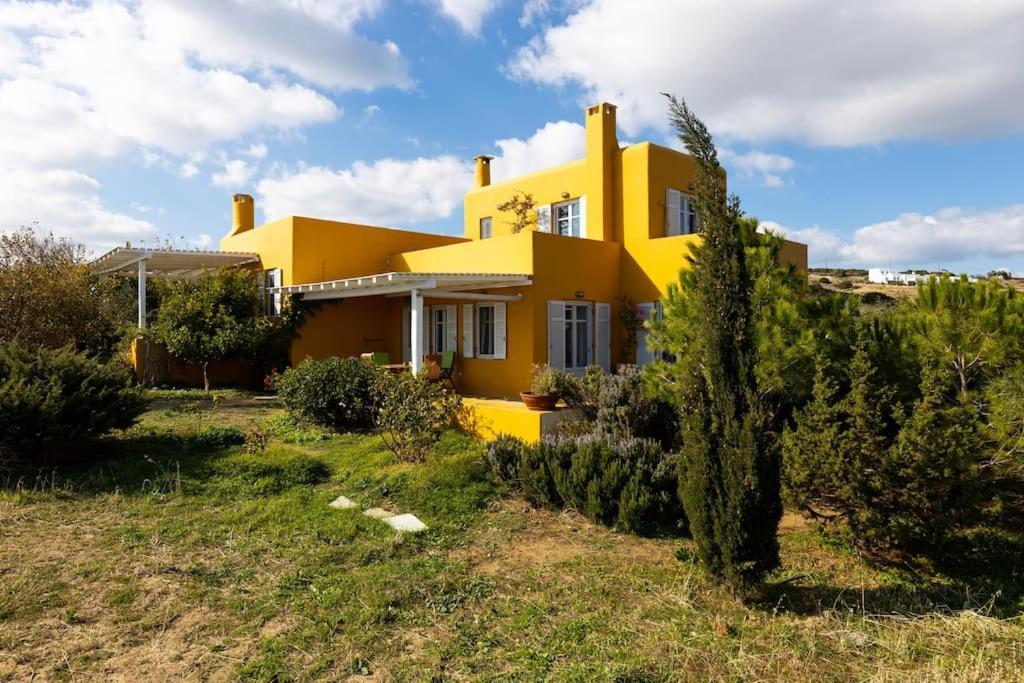 Bralos Villa - Paros, Sea View Kostos Экстерьер фото